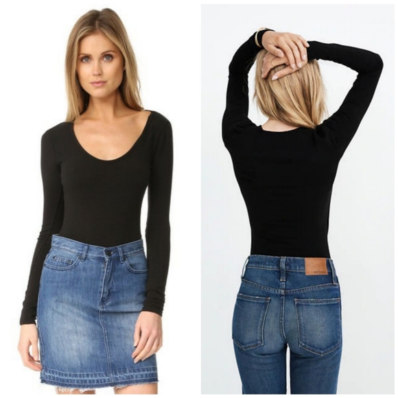 Madewell Tops - MADEWELL Stevie scoop neck bodysuit. Size M